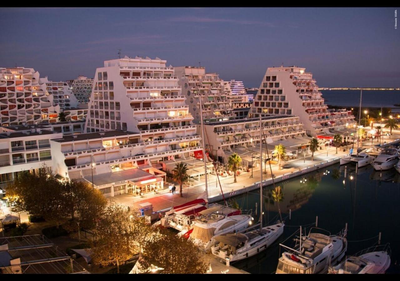 Classe 3 Etoiles - Magnifique Vue Sur Le Port - Wifi Et Clim La Grande Motte Exteriér fotografie