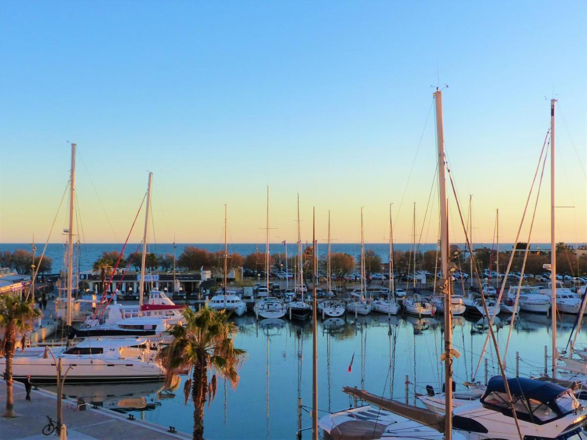Classe 3 Etoiles - Magnifique Vue Sur Le Port - Wifi Et Clim La Grande Motte Exteriér fotografie