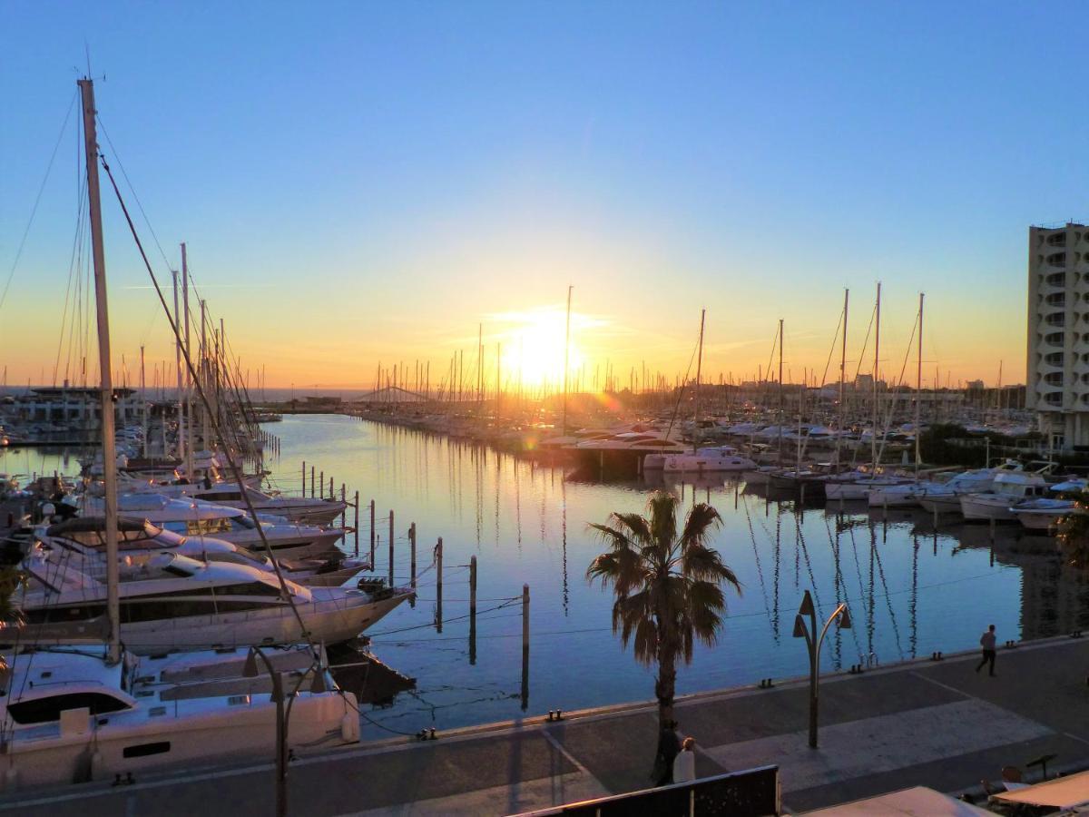 Classe 3 Etoiles - Magnifique Vue Sur Le Port - Wifi Et Clim La Grande Motte Exteriér fotografie