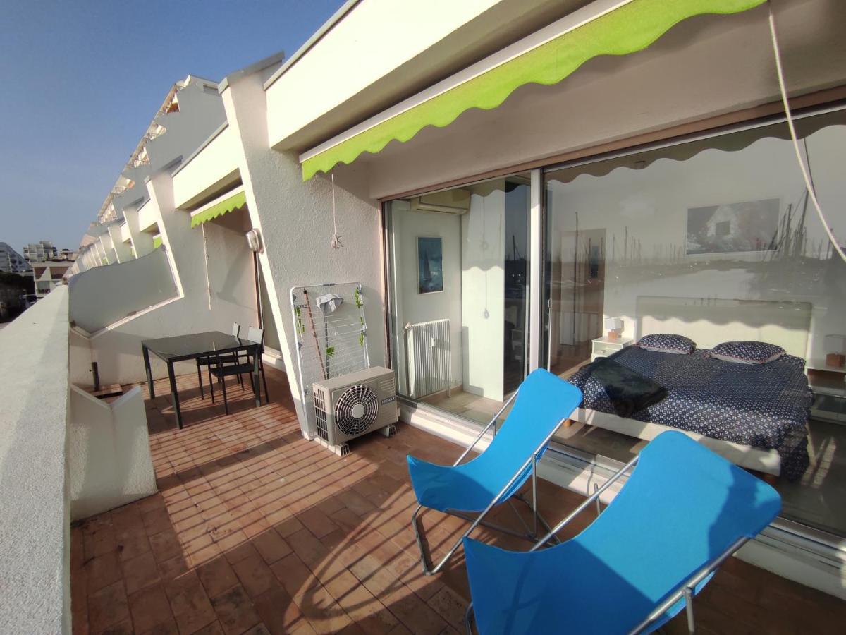 Classe 3 Etoiles - Magnifique Vue Sur Le Port - Wifi Et Clim La Grande Motte Exteriér fotografie